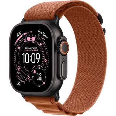 Умные часы Apple Watch Ultra 3, 49 mm, Black S/M/L Alpine Loop Terra Cotta - фото 52299