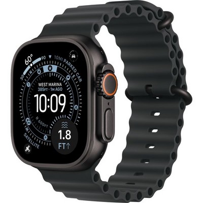 Умные часы Apple Watch Ultra 3, 49 mm, Black Ocean Band Black - фото 52320