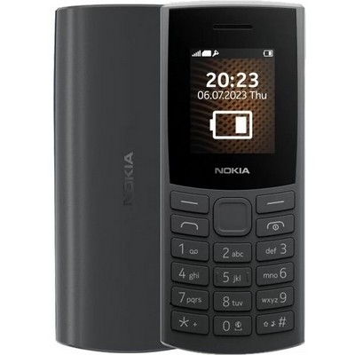 Мобильный телефон Nokia 106 DS TA-1564 Charcoal - фото 52589