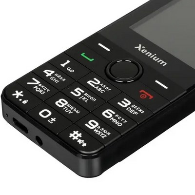 Мобильный телефон Philips Xenium X240 Black - фото 52613