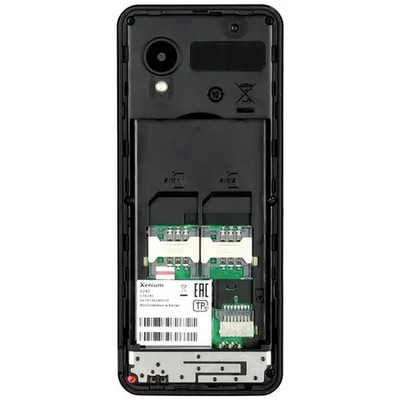 Мобильный телефон Philips Xenium X240 Black - фото 52614