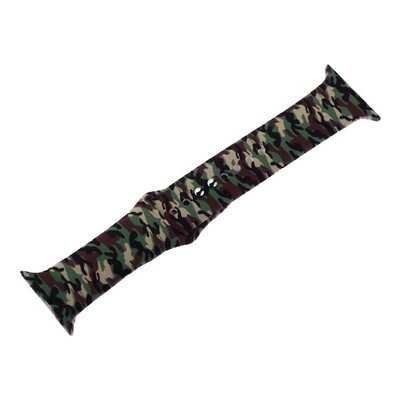 Ремешок силиконовый COTECi W45 Color (WH5279-CL) для Apple Watch 44мм/ 42мм Army camouflage Армейский камуфляж - фото 7546