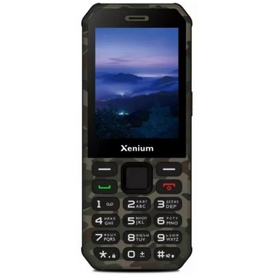 Мобильный телефон Philips Xenium X300 Green - фото 52604