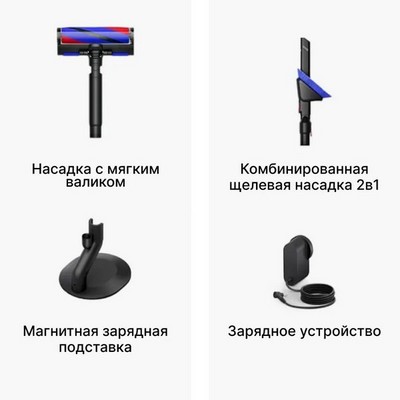 Пылесос Dyson PencilVac Fluffy SV50 Black (492747-01) - фото 52645
