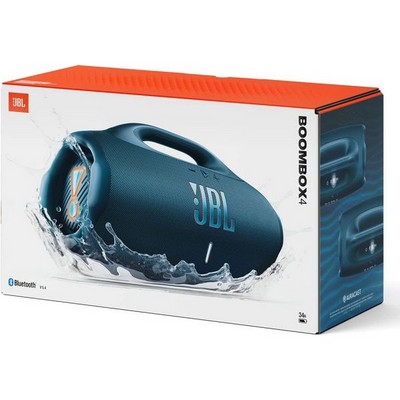 Портативная акустика JBL Boombox 4 Blue - фото 52673