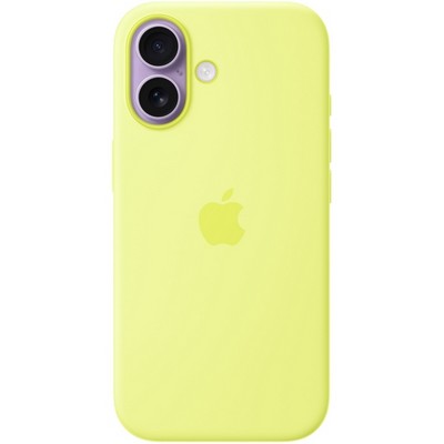 Чехол Apple iPhone 17 Silicone Case with MagSafe Neon Yellow - фото 53217