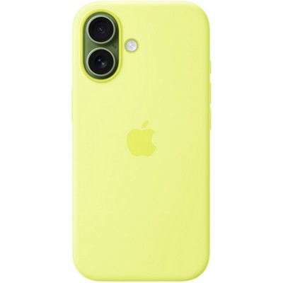 Чехол Apple iPhone 17 Silicone Case with MagSafe Neon Yellow - фото 53218