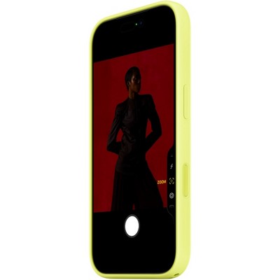 Чехол Apple iPhone 17 Pro Silicone Case with MagSafe Neon Yellow - фото 54329