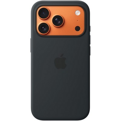 Чехол Apple iPhone 17 Pro Silicone Case with MagSafe Black - фото 53240