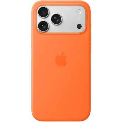 Чехол Apple iPhone 17 Pro Max Silicone Case with MagSafe Orange - фото 53248
