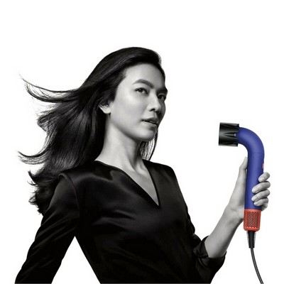Фен Dyson Supersonic r hair dryer HD18 Vinca Blue/Topaz Orange - фото 53269