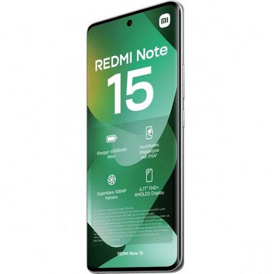 Смартфон Xiaomi Redmi Note 15 4G 6/128Gb Forest Green - фото 54767
