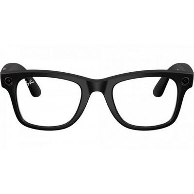Умные очки Ray-Ban Wayfarer (Gen 2) RW4012 Matte Black/Clear Size L (53mm) - фото 55260