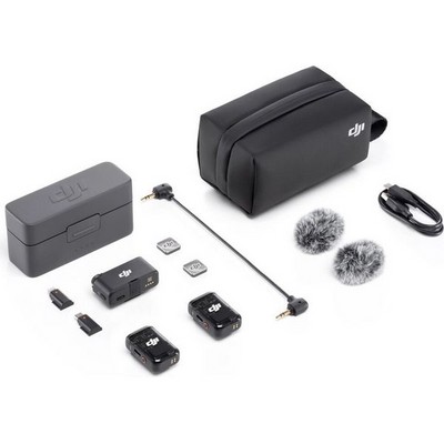 Беспроводной микрофон DJI Mic 2 (2TX + 1RX + Charging Case) - фото 55285