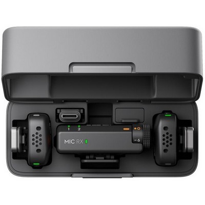 Беспроводной микрофон DJI Mic Mini (2TX + 1RX + Charging Case) - фото 55287
