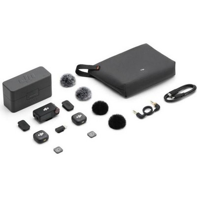 Беспроводной микрофон DJI Mic 3 (2TX + 1RX + Charging Case) - фото 55310