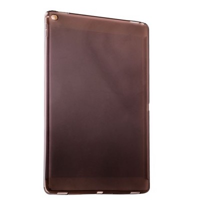 Чехол силиконовый для iPad Pro (12,9") супертонкий в техпаке (прозрачно-чёрный) - фото 7672