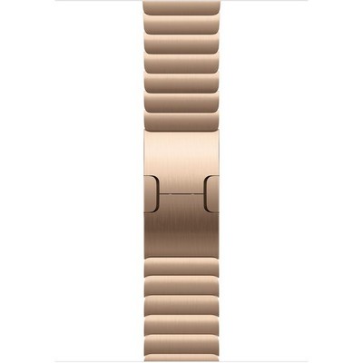 Ремешок Apple Watch 46mm Gold Link Bracelet - фото 55535