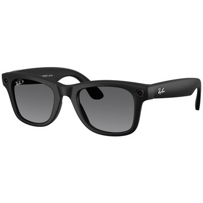 Ray-Ban Wayfarer (Gen 2) RW4012 Matte Black/ Polar Gradient Graphite lenses Size L (53mm) - фото 55574