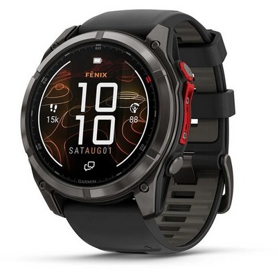 Умные часы Garmin Fenix 8 Pro 51mm MicroLED Sapphire Titanium Carbon Gray 010-03380-01 - фото 55842