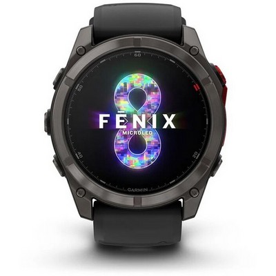 Умные часы Garmin Fenix 8 Pro 51mm MicroLED Sapphire Titanium Carbon Gray 010-03380-01 - фото 55874