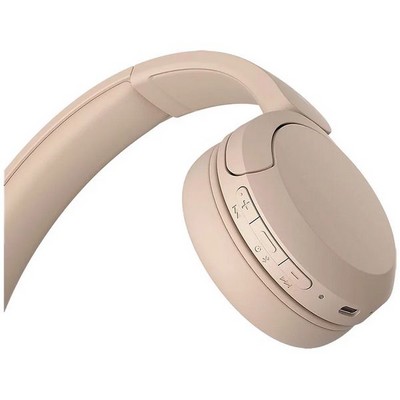 Беспроводные наушники Sony WH-CH520 Beige - фото 56120