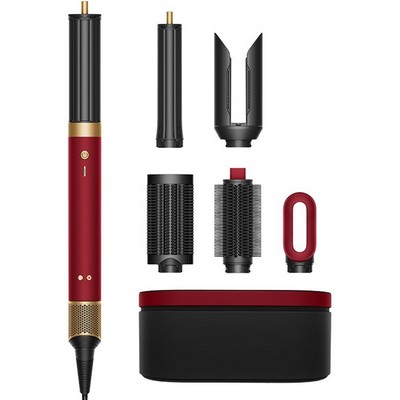 Стайлер Dyson Hairstyler Air Lab Coanda 2x HS09 Complete Long Red Velvet/Gold - фото 56128