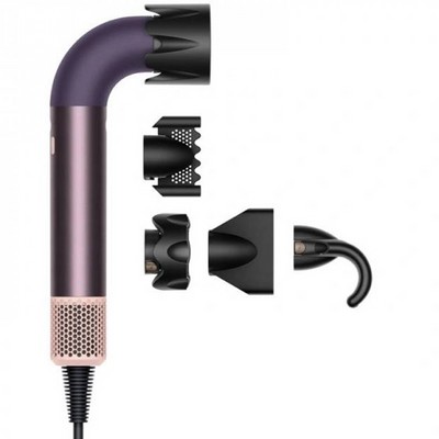 Фен Dyson Supersonic R Straight+Wavy HD17 Jasper Plum - фото 57891