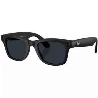 Умные очки Ray-Ban Wayfarer (Gen 2) RW4012 Shiny Black/ Transitions Gray lenses Size L - фото 57900
