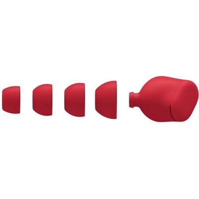 Наушники Beats Solo Buds Transparent Red - фото 58149