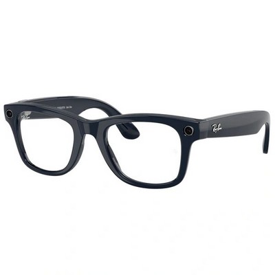 Умные очки Ray-Ban Wayfarer (Gen2) RW4012 Shiny Cosmic Blue/Transitions Sapphire lenses Size L (53mm) - фото 58460