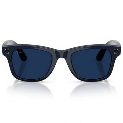 Умные очки Ray-Ban Wayfarer (Gen2) RW4012 Shiny Cosmic Blue/Transitions Sapphire lenses Size L (53mm) - фото 58461