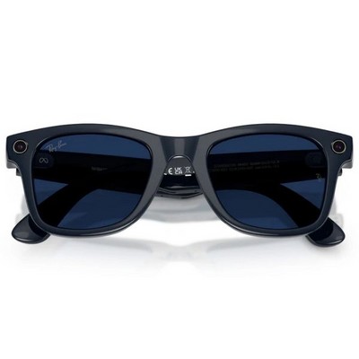 Умные очки Ray-Ban Wayfarer (Gen2) RW4012 Shiny Cosmic Blue/Transitions Sapphire lenses Size L (53mm) - фото 58466