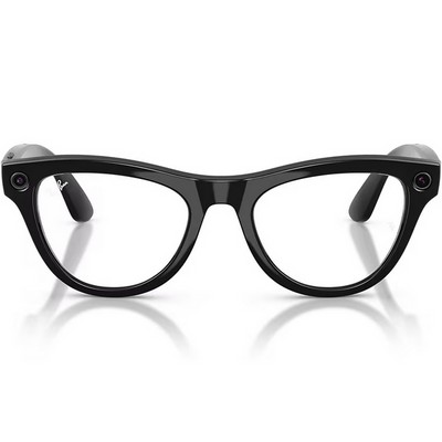 Умные очки Ray-Ban Skyler (Gen2) RW4014 Shiny Black/ Transitions Graphite Green lenses Size M (52mm) - фото 58476