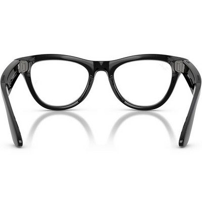 Умные очки Ray-Ban Skyler (Gen2) RW4014 Shiny Black/ Transitions Graphite Green lenses Size M (52mm) - фото 58479