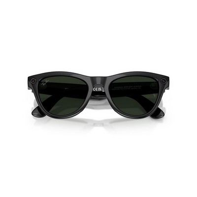Умные очки Ray-Ban Skyler (Gen2) RW4014 Shiny Black/ Transitions Graphite Green lenses Size M (52mm) - фото 58481