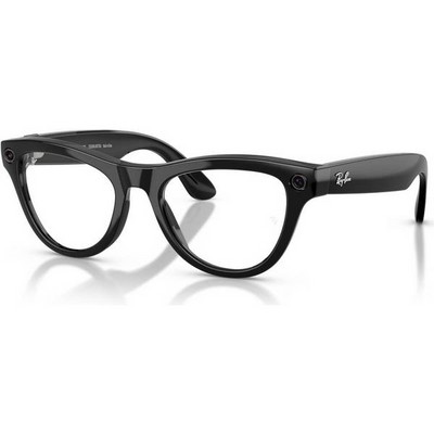 Умные очки Ray-Ban Skyler (Gen2) RW4014 Shiny Black/Transitions Amethyst lenses Size M (52mm) - фото 58483