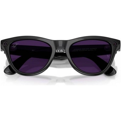 Умные очки Ray-Ban Skyler (Gen2) RW4014 Shiny Black/Transitions Amethyst lenses Size M (52mm) - фото 58488
