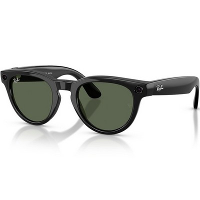 Умные очки Ray-Ban Headliner (Gen2) RW4013 Shiny Black/G15 Green lenses Size M (50mm) - фото 58495