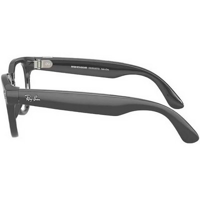 Умные очки Ray-Ban Headliner (Gen2) RW4013 Shiny Black/Transitions Emerald lenses Size M (50mm) - фото 58524