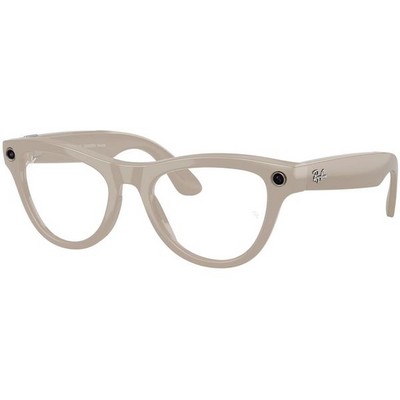 Умные очки Ray-Ban Skyler (Gen2) RW4014 Shiny Chalky Grey/Transitions Sapphire lenses Size M (52mm) - фото 58558