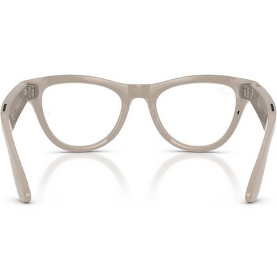 Умные очки Ray-Ban Skyler (Gen2) RW4014 Shiny Chalky Grey/Transitions Sapphire lenses Size M (52mm) - фото 58562