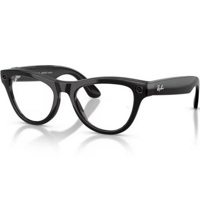 Умные очки Ray-Ban Skyler (Gen2) RW4014 Shiny Black/Clear lenses Size M (52mm) - фото 58535