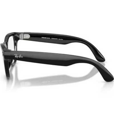 Умные очки Ray-Ban Skyler (Gen2) RW4014 Shiny Black/Clear lenses Size M (52mm) - фото 58538