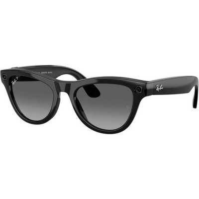 Умные очки Ray-Ban Skyler (Gen2) RW4014 Shiny Black/Polar Gradient Graphite lenses Size M (52mm) - фото 58541