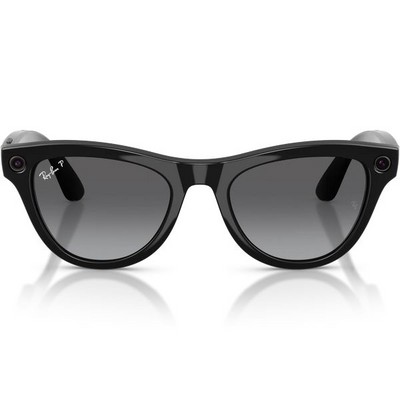 Умные очки Ray-Ban Skyler (Gen2) RW4014 Shiny Black/Polar Gradient Graphite lenses Size M (52mm) - фото 58542