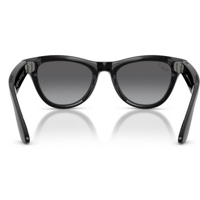 Умные очки Ray-Ban Skyler (Gen2) RW4014 Shiny Black/Polar Gradient Graphite lenses Size M (52mm) - фото 58544
