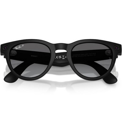 Умные очки Ray-Ban Headliner (Gen2) RW4013 Matte Black/Polar Gradient Graphite lenses Size M (50mm) - фото 58550