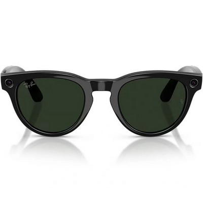 Умные очки Ray-Ban Headliner (Gen2) RW4013 Shiny Black/Transitions Graphite Green lenses Size M (50mm) - фото 58553