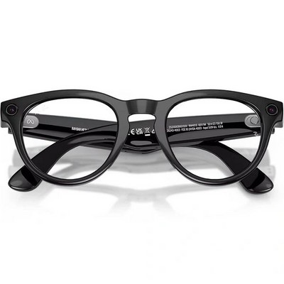 Умные очки Ray-Ban Headliner (Gen2) RW4013 Shiny Black/Transitions Graphite Green lenses Size M (50mm) - фото 58556